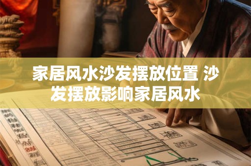 家居风水沙发摆放位置 沙发摆放影响家居风水 家居风水沙发摆放位置 沙发摆放影响家居风水