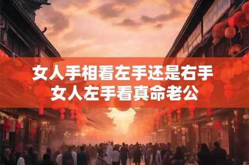 女人手相看左手还是右手 女人左手看真命老公