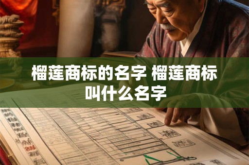 榴莲商标的名字 榴莲商标叫什么名字