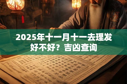 2026年十一月十一去理发好不好？吉凶查询
