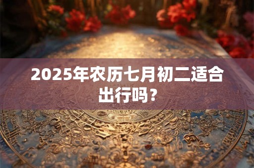 2025年农历七月初二适合出行吗？