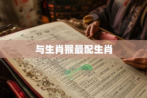 与生肖猴最配生肖