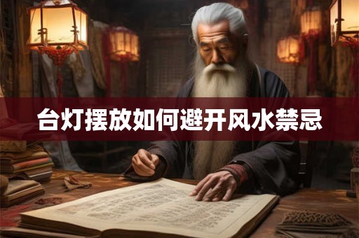 台灯摆放如何避开风水禁忌