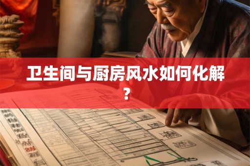 卫生间与厨房风水如何化解？