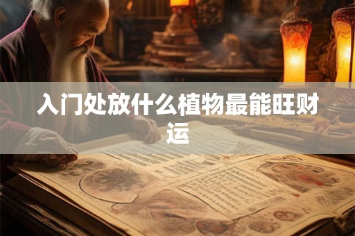 入门处放什么植物最能旺财运