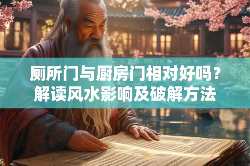 厕所门与厨房门相对好吗？解读风水影响及破解方法