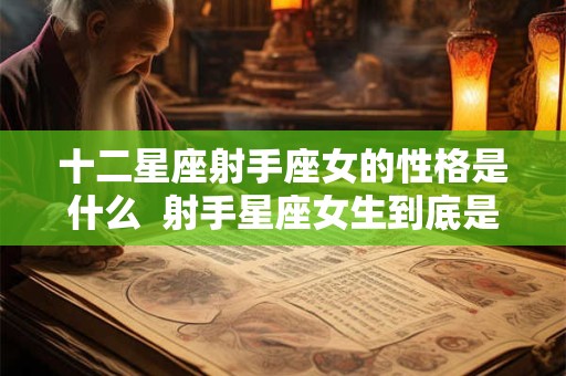 十二星座射手座女的性格是什么  射手星座女生到底是个怎样的人