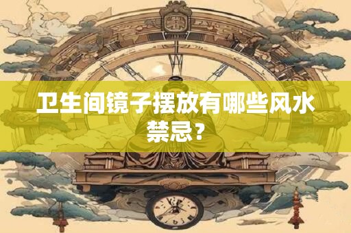卫生间镜子摆放有哪些风水禁忌？