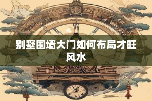 别墅围墙大门如何布局才旺风水