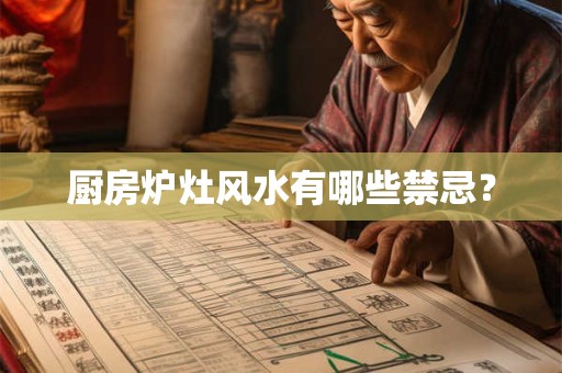 厨房炉灶风水有哪些禁忌？