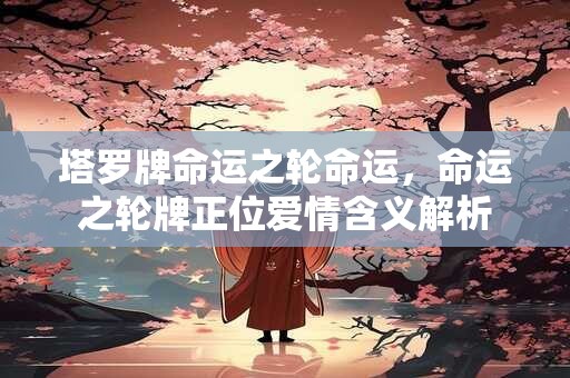塔罗牌命运之轮命运，命运之轮牌正位爱情含义解析