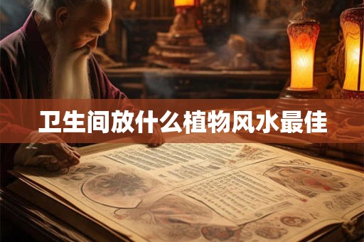 卫生间放什么植物风水最佳