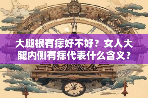 大腿根有痣好不好？女人大腿内侧有痣代表什么含义？