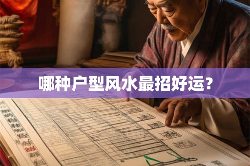哪种户型风水最招好运？