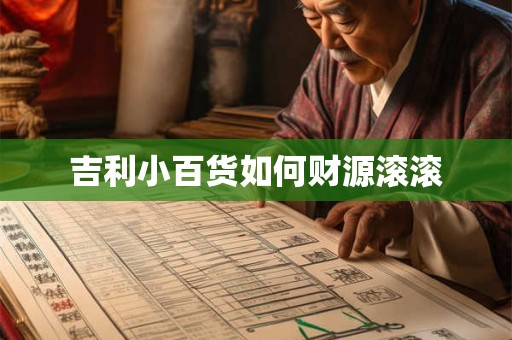 吉利小百货如何财源滚滚