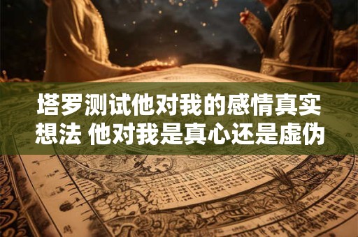 塔罗测试他对我的感情真实想法 他对我是真心还是虚伪塔罗测试