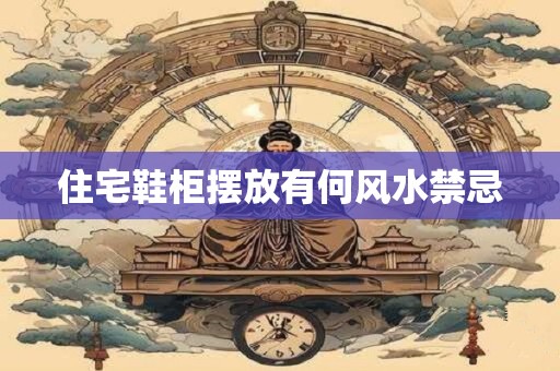住宅鞋柜摆放有何风水禁忌