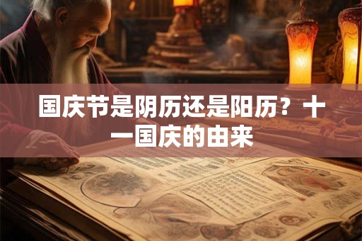 国庆节是阴历还是阳历？十一国庆的由来