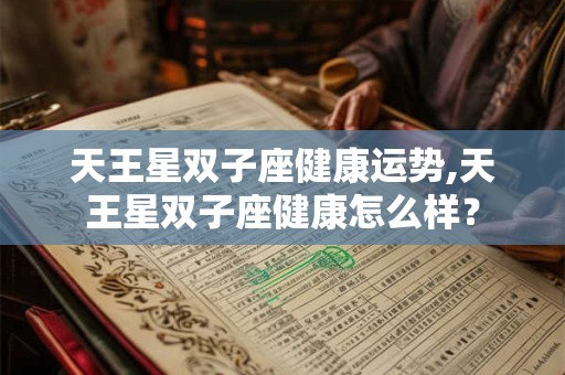 天王星双子座健康运势,天王星双子座健康怎么样？
