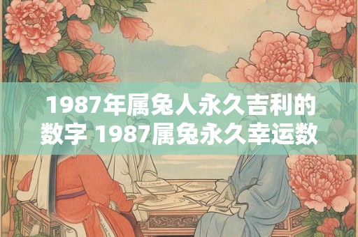 1987年属兔人永久吉利的数字 1987属兔永久幸运数字