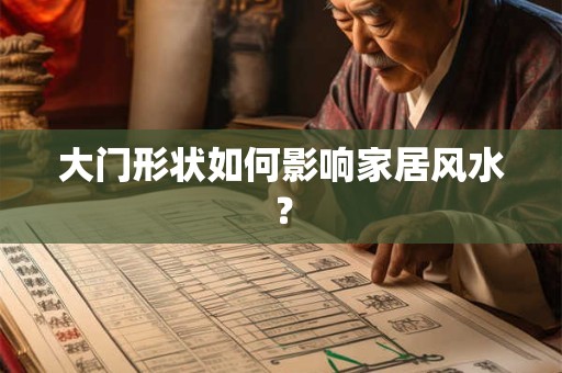 大门形状如何影响家居风水？