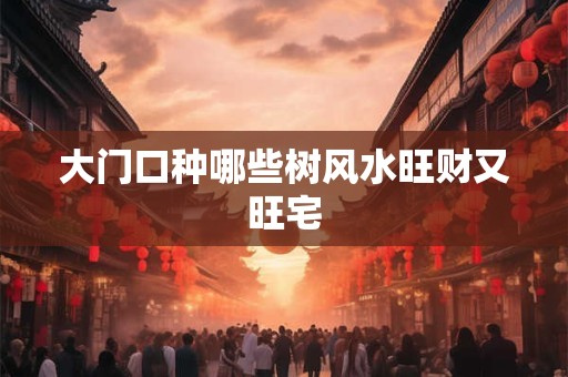 大门口种哪些树风水旺财又旺宅