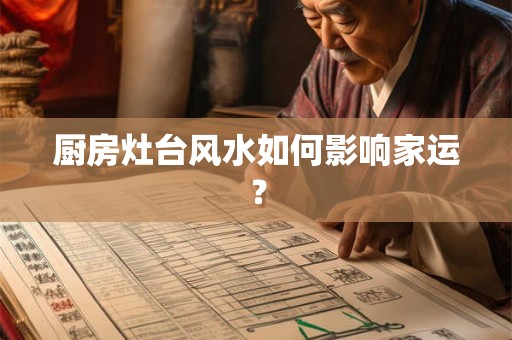厨房灶台风水如何影响家运？