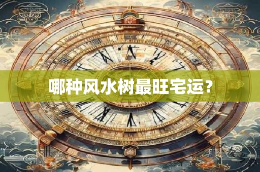 哪种风水树最旺宅运？