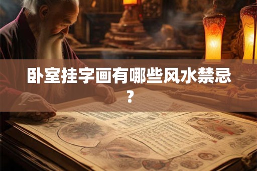 卧室挂字画有哪些风水禁忌？