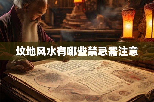 坟地风水有哪些禁忌需注意