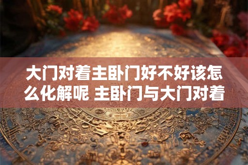 大门对着主卧门好不好该怎么化解呢 主卧门与大门对着如何解决