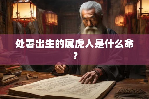 处暑出生的属虎人是什么命？