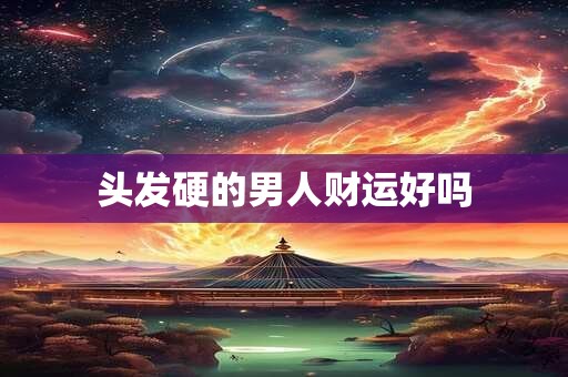 头发硬的男人财运好吗