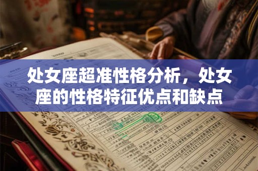处女座超准性格分析，处女座的性格特征优点和缺点