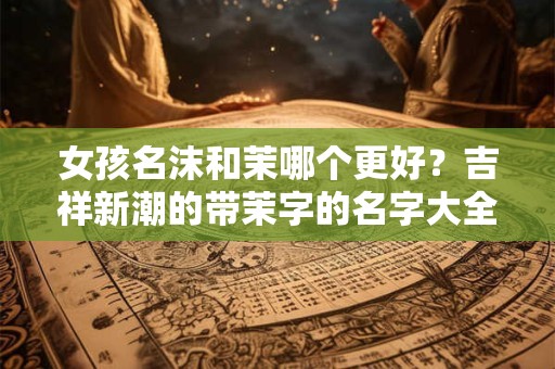 女孩名沫和茉哪个更好？吉祥新潮的带茉字的名字大全