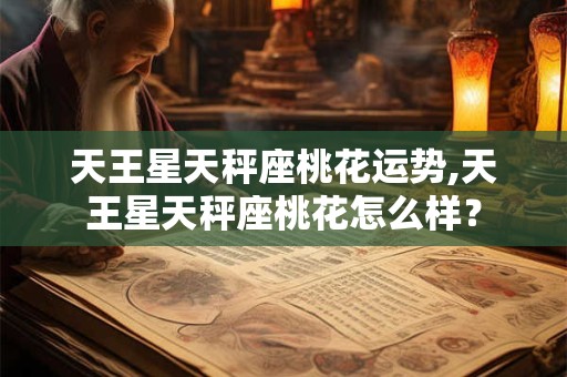 天王星天秤座桃花运势,天王星天秤座桃花怎么样？