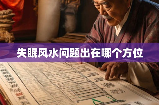 失眠风水问题出在哪个方位