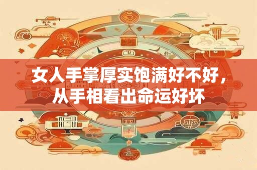 女人手掌厚实饱满好不好，从手相看出命运好坏