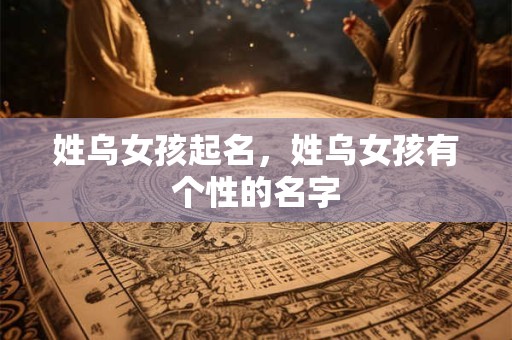 姓乌女孩起名，姓乌女孩有个性的名字