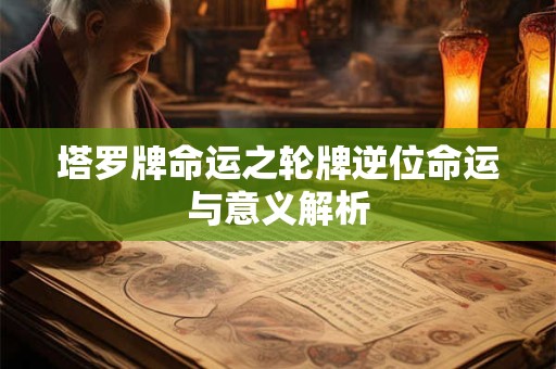 塔罗牌命运之轮牌逆位命运与意义解析