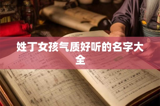 姓丁女孩气质好听的名字大全