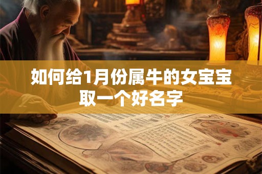 如何给1月份属牛的女宝宝取一个好名字