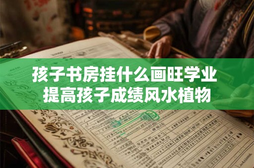 孩子书房挂什么画旺学业 提高孩子成绩风水植物