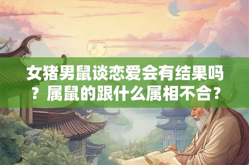 女猪男鼠谈恋爱会有结果吗？属鼠的跟什么属相不合？