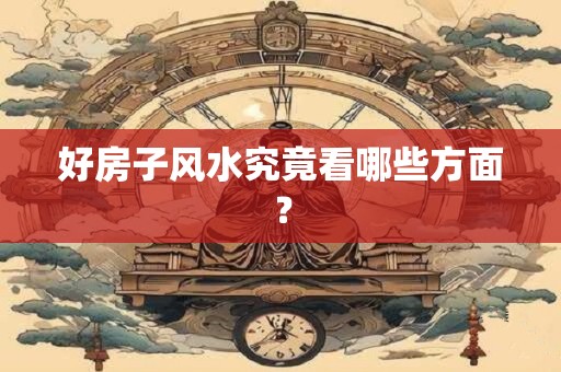 好房子风水究竟看哪些方面？
