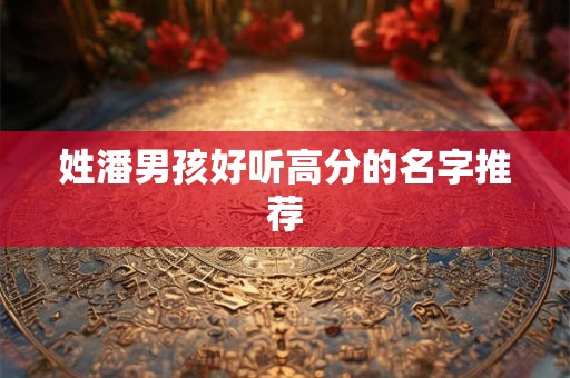 姓潘男孩好听高分的名字推荐 姓潘男孩好听高分的名字推荐