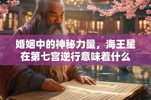 婚姻中的神秘力量，海王星在第七宫逆行意味着什么