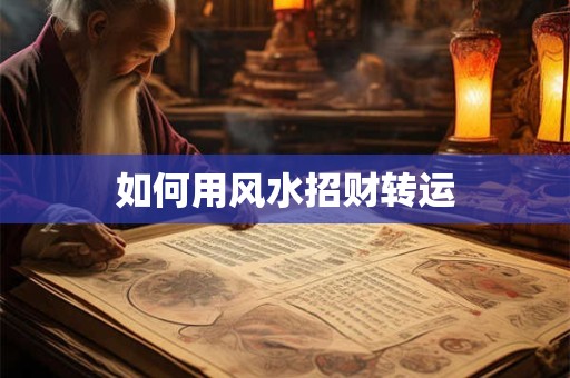 如何用风水招财转运