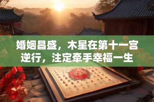 婚姻昌盛，木星在第十一宫逆行，注定牵手幸福一生