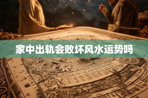家中出轨会败坏风水运势吗